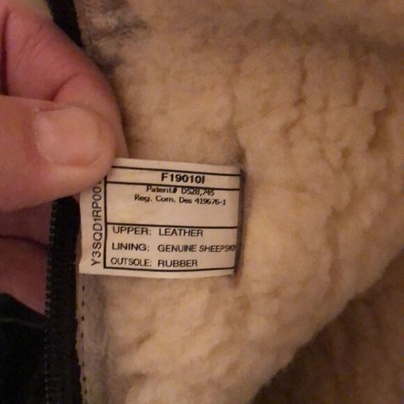 UGG 6 Tall Black Suede Boots - Picture 12 of 13